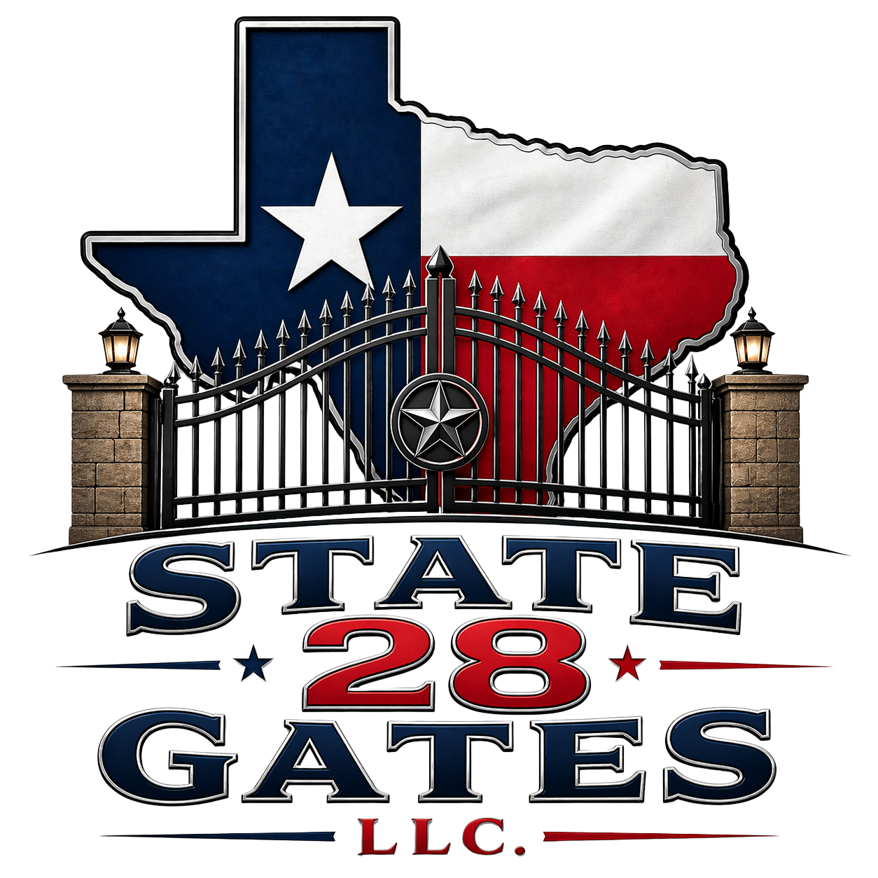 State 28 Gates Logo